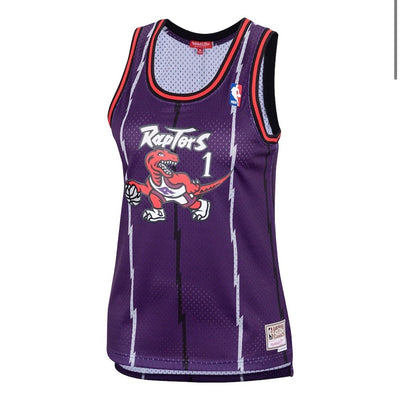 Women’s Tracy McGrady Toronto Raptors 1998-99 Purple Mitchell & Ness Hardwood Classic Swingman Jersey - Pro League Sports Collectibles Inc.