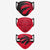 Toronto Raptors Match Day FOCO NBA Face Mask Covers Adult 3 Pack