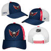 Youth Washington Capitals Fanatics Branded 2022 NHL Draft Authentic Pro On Stage Trucker Adjustable Hat - Pro League Sports Collectibles Inc.