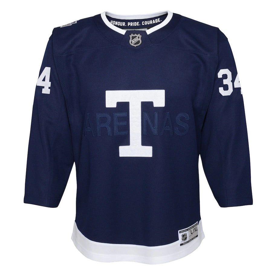 Youth Toronto Maple Leafs Auston Matthews #34 - 2022 NHL Heritage Clas -  Pro League Sports Collectibles Inc.