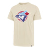 Toronto Blue Jays 47 Brand Knockout Dune Fieldhouse Cooperstown Collection T-Shirt - Pro League Sports Collectibles Inc.