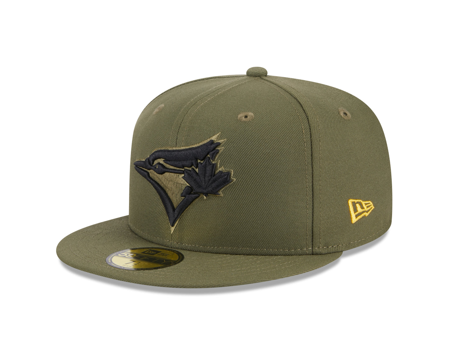 Toronto Blue Jays Camo Armed Forces 2023 On-Field New Era 59FIFTY Fitted Hat - Pro League Sports Collectibles Inc.