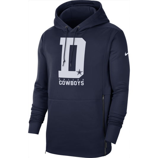 Dallas Cowboys Nike Navy Thermal Hoodie - Pro League Sports Collectibles Inc.