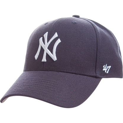 New York Yankees Navy 47 Brand MVP Bullpen Basic Adjustable Hat - Pro League Sports Collectibles Inc.