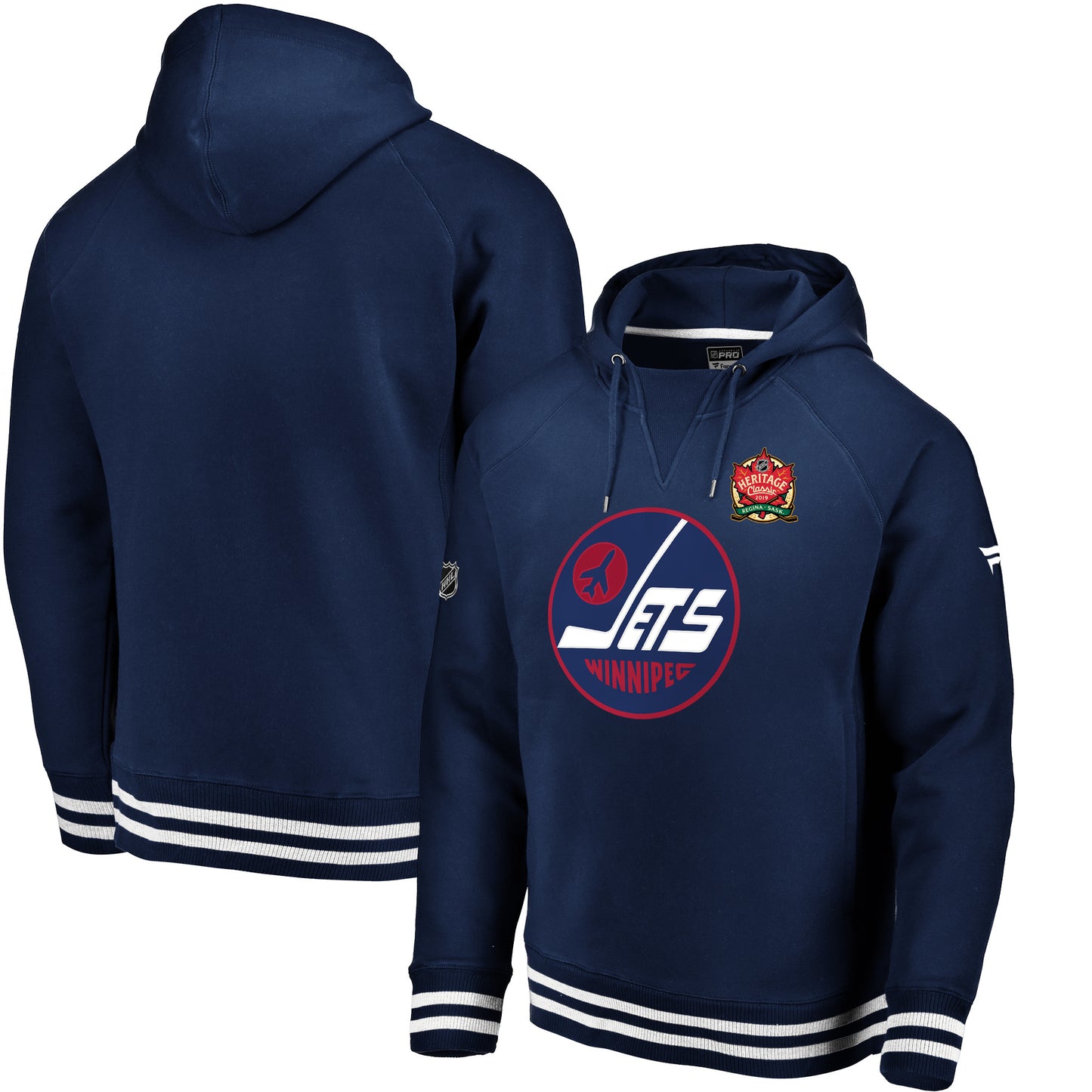 Winnipeg Jets Heritage Fanatics Hoodie - Pro League Sports Collectibles Inc.