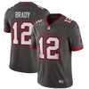Tom Brady Tampa Bay Buccaneers Grey Alternate Nike Limited Jersey - Pro League Sports Collectibles Inc.