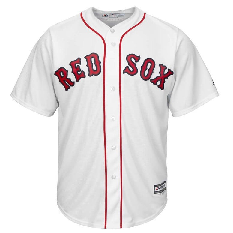 Boston Red Sox Majestic Cool Base Home White Replica Jersey