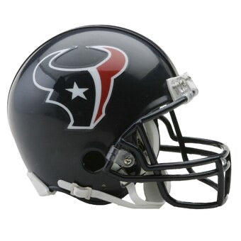 NFL Texans Mini VSR4 Alternate Helmet - Pro League Sports Collectibles Inc.