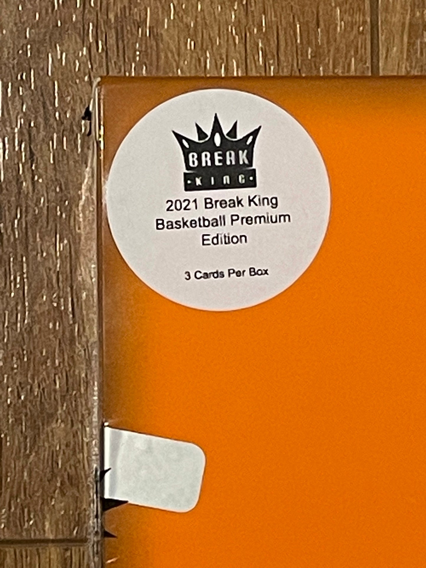 2021 Break Kings Basketball Premium Edition Box - 3 Cards Per box - Pro League Sports Collectibles Inc.