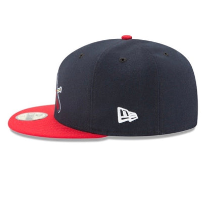 St. Louis Cardinals New Era Navy/Red Authentic Collection On-Field Alternate 2 59FIFTY Fitted Hat - Pro League Sports Collectibles Inc.