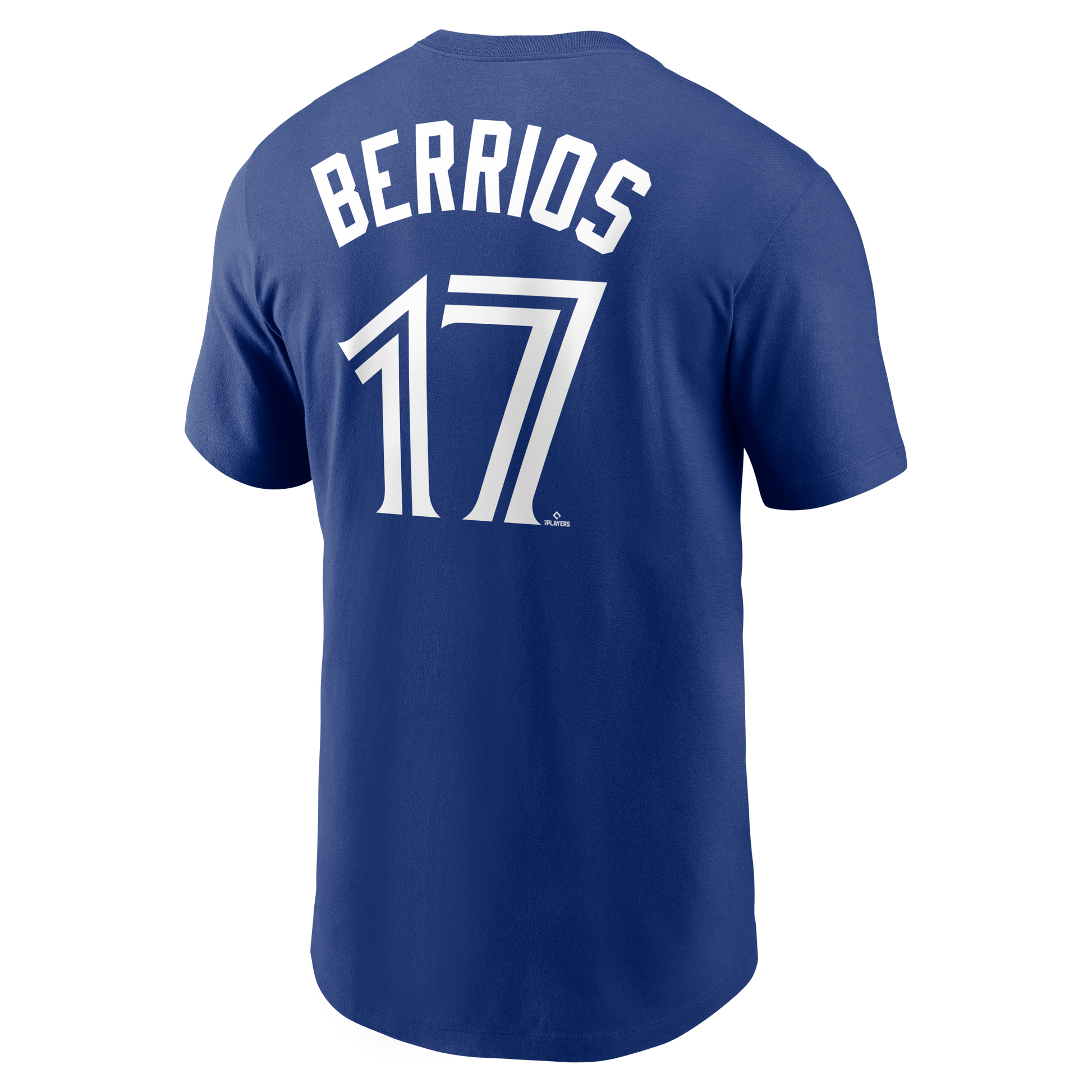 Toronto Blue Jays Jose Berrios #17 Nike Royal Name and Number T-Shirt - Pro League Sports Collectibles Inc.