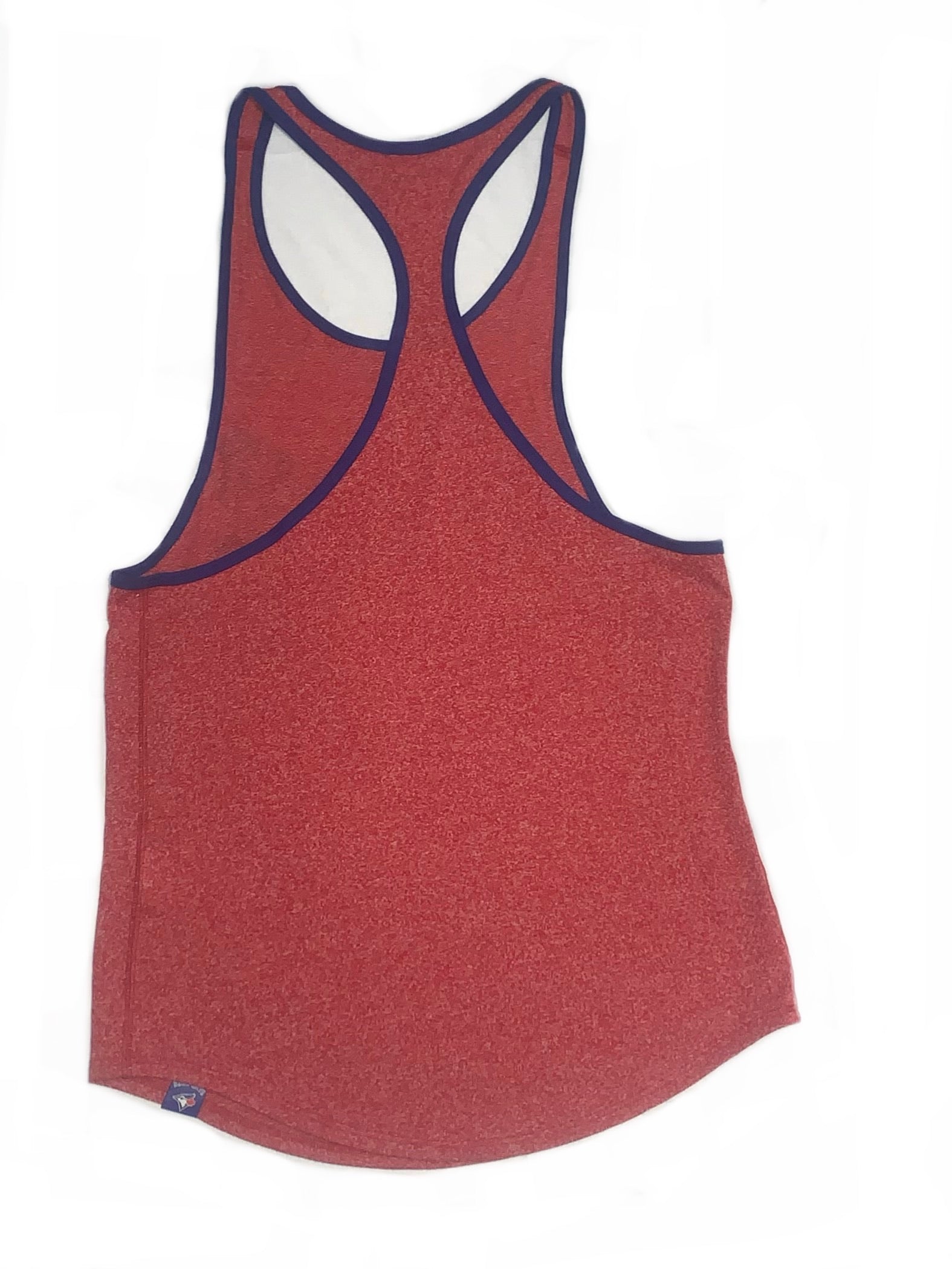 Women’s Toronto Blue Jays Nike Marled Racerback Red Tank - Pro League Sports Collectibles Inc.