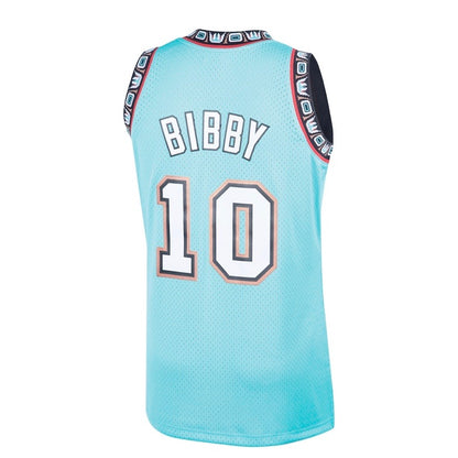 Mike Bibby Vancouver Grizzlies Mitchell & Ness 1998-99 Hardwood Classic Teal Swingman Jersey - Pro League Sports Collectibles Inc.