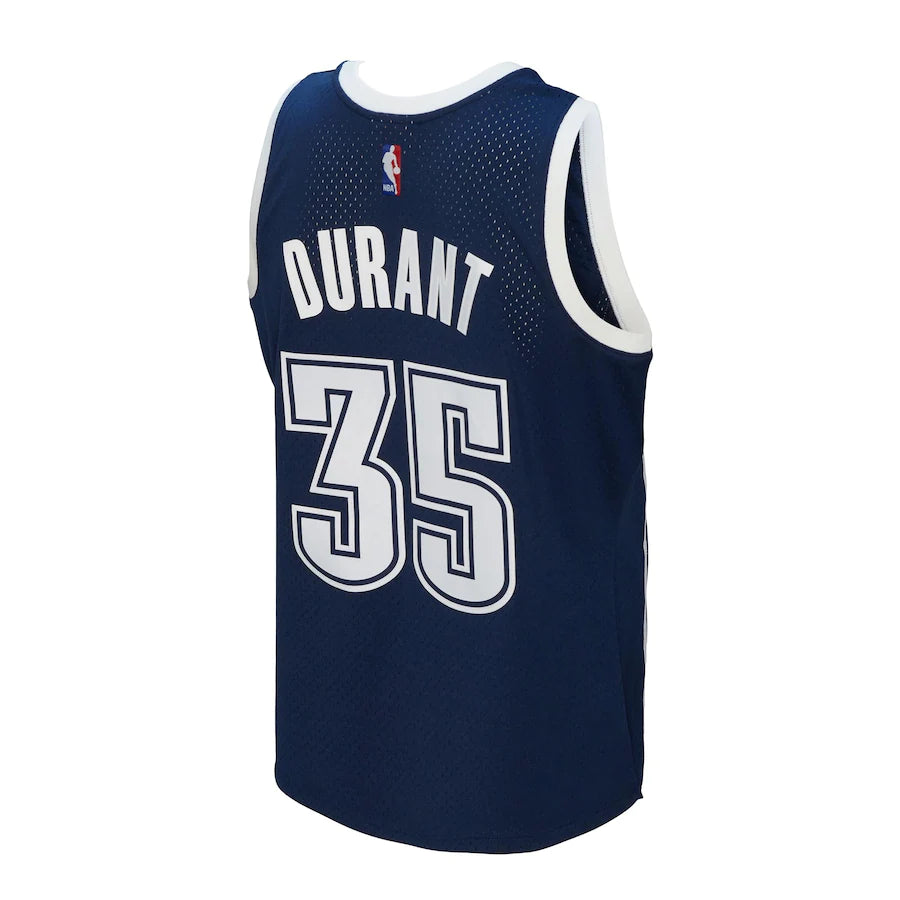 Kevin Durant Oklahoma City Thunder 2015-16 Hardwood Classic Mitchell & Ness Navy Alternate Swingman Jersey - Pro League Sports Collectibles Inc.