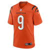 Joe Burrow Cincinnati Bengals Nike Alternate Orange - Game Jersey - Pro League Sports Collectibles Inc.