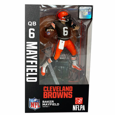 Baker Mayfield #6 Cleveland Browns NFL Series 1 Import Dragon 6" Figure - Pro League Sports Collectibles Inc.