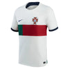 Portugal National Team World Cup 2022 Stadium White Away Nike Jersey - Pro League Sports Collectibles Inc.