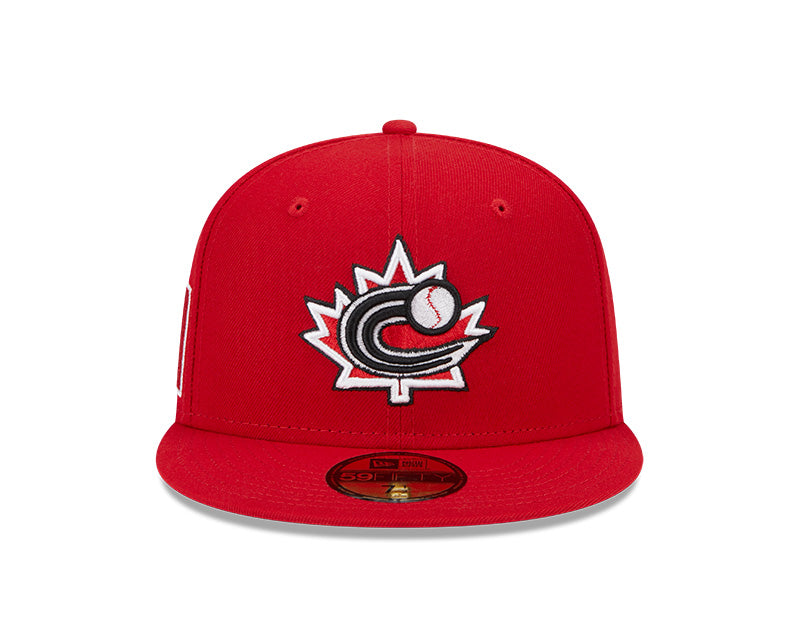 Canada World Baseball Classic 2023 - 59FIFTY New Era Fitted Hat - Pro League Sports Collectibles Inc.