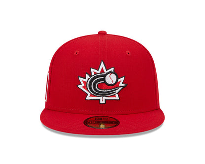 Canada World Baseball Classic 2023 - 59FIFTY New Era Fitted Hat - Pro League Sports Collectibles Inc.