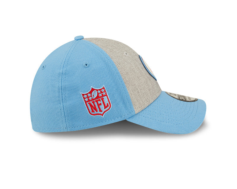 Houston Oilers New Era 2022 Sideline 9FIFTY Historic Snapback Hat