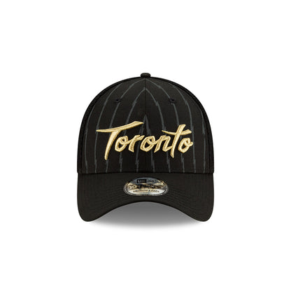 Earned Not Given Toronto Raptors 39Thirty Holiday Edition CS19 Black/Gold New Era FlexFit - Pro League Sports Collectibles Inc.