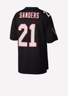 Atlanta Falcons Deion Sanders Mitchell & Ness Retired Legacy Black Jersey - Pro League Sports Collectibles Inc.
