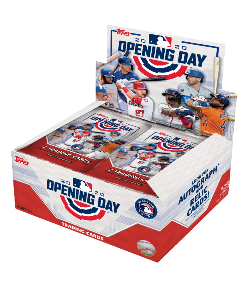 Topps Baseball 2020 Opening Day Pack- 7 Cards Per Pack - Pro League Sports Collectibles Inc.