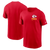 Kansas City Chiefs Sideline Infograph Lockup Performance T-Shirt - Red