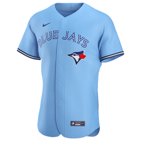 Blue jays powder blue top jersey