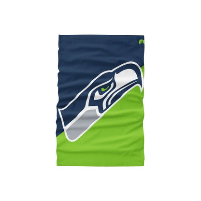 Seattle Seahawks Big Logo FOCO NFL Face Mask Gaiter Scarf - Pro League Sports Collectibles Inc.