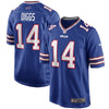 Stefon Diggs #14 Buffalo Bill Royal Blue - Nike Game Finished Player Jersey - Pro League Sports Collectibles Inc.