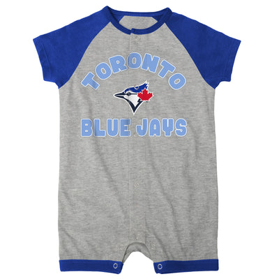 Infant Toronto Blue Jays First Base Romper - Pro League Sports Collectibles Inc.