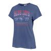 Women’s Toronto Blue Jays MLB 47' Brand Mellow Frankie T-Shirt - Pro League Sports Collectibles Inc.