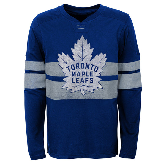 Youth Toronto Maple Leafs Long Sleeve T-Shirt - Pro League Sports Collectibles Inc.