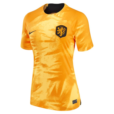 Women's Netherlands World Cup 2022 Stadium Home Orange Nike Jersey - Pro League Sports Collectibles Inc.