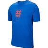 England Soccer 2020 Nike Blue T-Shirt - Pro League Sports Collectibles Inc.