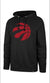 Toronto Raptors 47 Brand Imprint Red/Black Ball Logo Hoodie