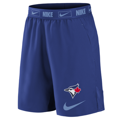 Youth Toronto Blue Jays Nike Rush Blue Dri-Fit Shorts - Pro League Sports Collectibles Inc.