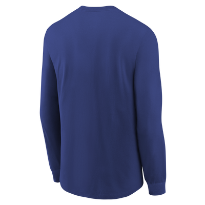 Youth Toronto Blue Jays Nike Royal Over Arch - Long Sleeve T-Shirt - Pro League Sports Collectibles Inc.