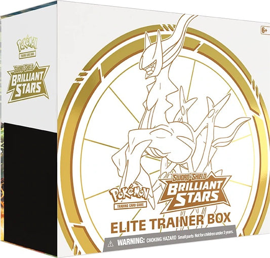 Pokemon Sword & Shield Elite Trainer Box - Brilliant Stars - Pro League Sports Collectibles Inc.