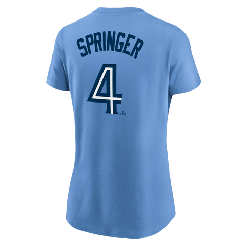 Youth Nike George Springer Royal Toronto Blue Jays Player Name & Number T- Shirt