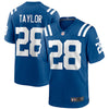 Jonathan Taylor #28 Indianapolis Colts - Blue Nike Game Finished Player Jersey - Pro League Sports Collectibles Inc.