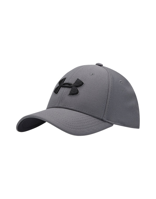 Under Armour Men's Blitzing 3.0 Stretch Fit Hat - Gray - Pro League Sports Collectibles Inc.