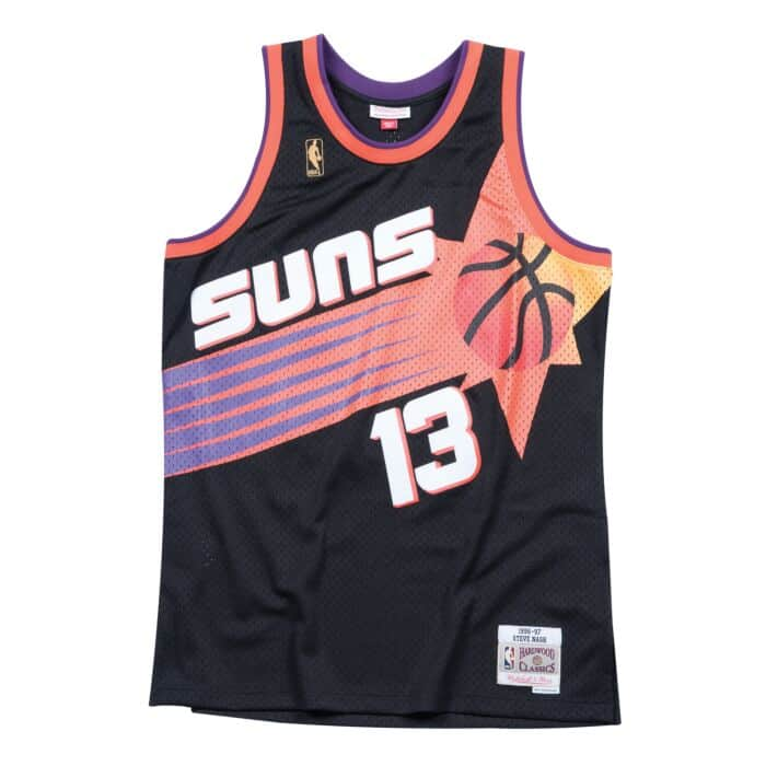 Steve Nash #13 Phoenix Suns Alternate Mitchell & Ness 1996-97 Hardwood Classic Swingman Jersey - Pro League Sports Collectibles Inc.