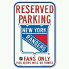 New York Rangers WinCraft Reserved Parking Fan Sign - Pro League Sports Collectibles Inc.