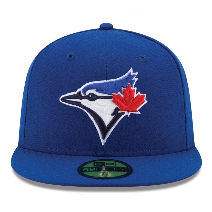 Youth Toronto Blue Jays Official On-Field Game Authentic Collection New Era 59FIFTY Fitted Hat - Pro League Sports Collectibles Inc.