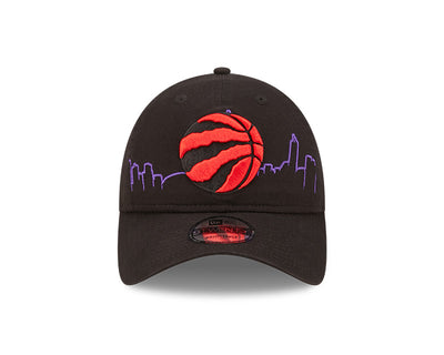 Toronto Raptors New Era Purple/Black 2022 Tip-Off 9TWENTY Adjustable Hat - Pro League Sports Collectibles Inc.