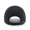 Montreal Expos Black on Black 47 Brand Clean Up Hat - Pro League Sports Collectibles Inc.