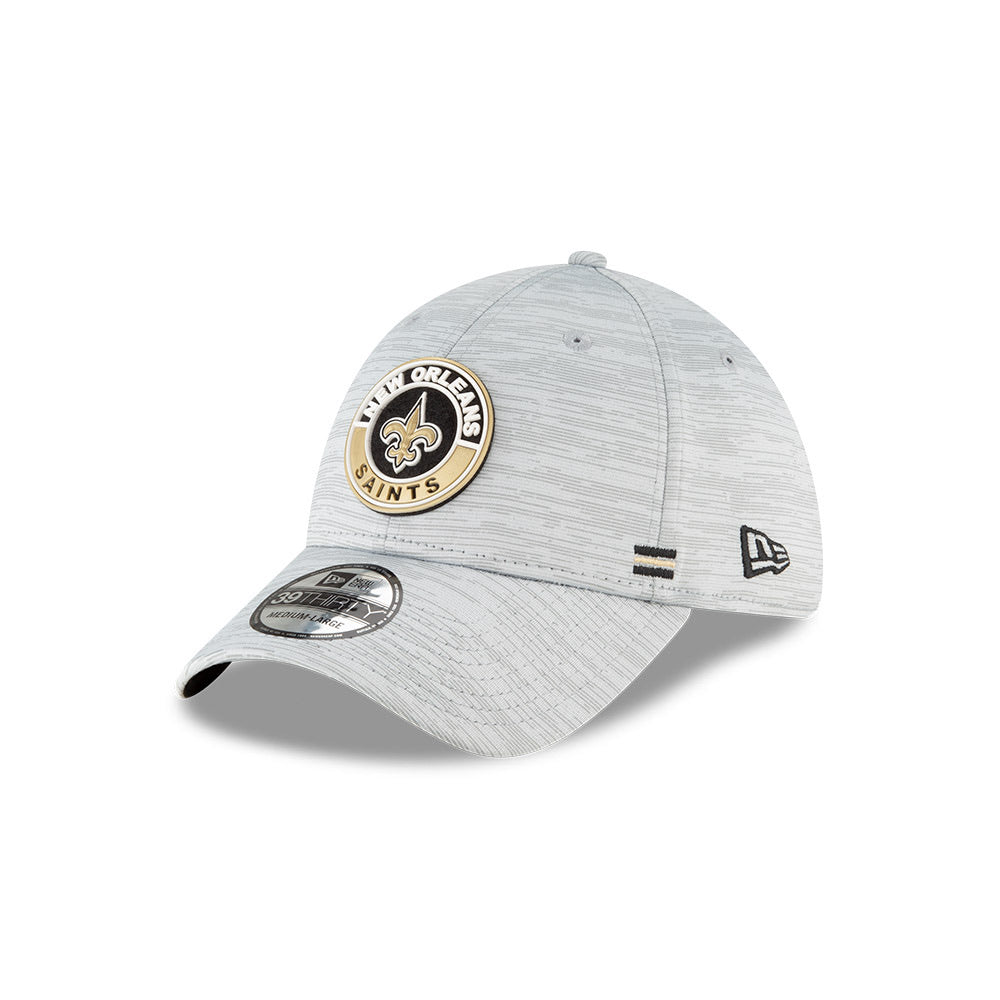 New Orleans Saints New Era Black/Gold 39Thirty Flex-Fit Hat