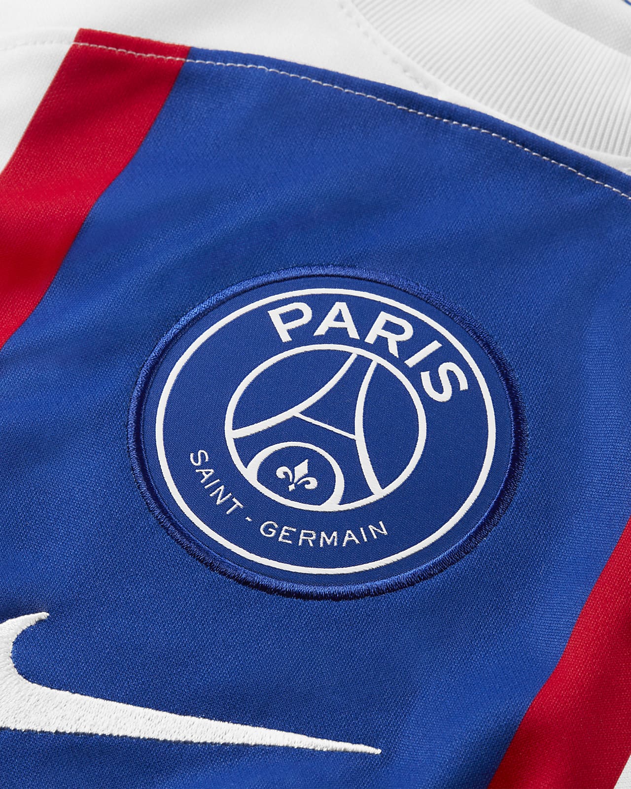 Paris Saint-Germain FC 2022-23 White Stadium Third Jersey - Pro League Sports Collectibles Inc.